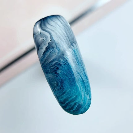 Lac Unghii Gel Claresa, Galaxy Green UV, 5ml, Verde Turcoaz