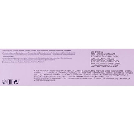 Vopsea de păr, Revlon Professional, Color Excel, ton pe ton, culoare blond închis cenușiu 6.01, 70 ml