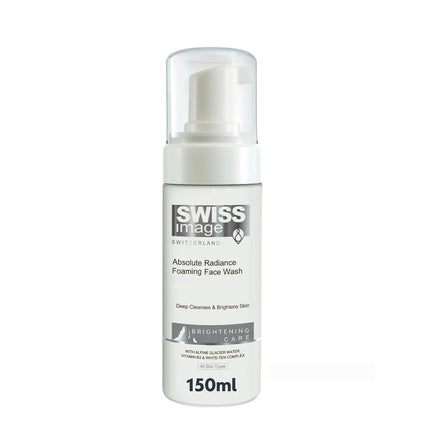 Spălatură Facială cu Spumă, Swiss Image, Brightening Foaming Face Wash, 150ml, Niacinamidă