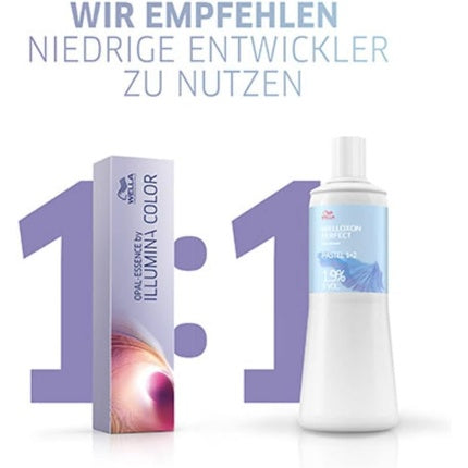 Vopsea permanentă de păr, Wella, Illumina Color Opal Essence, Copper Peach, 60ml