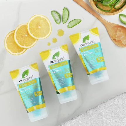 Gel curățare Dr Organic, Skin Clear, 140g, extract grapefruit