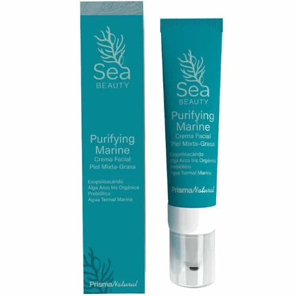 Crema facială Prisma Natural Sea Beauty Purifying Marine, emulsie pentru piele mixtă, 50ml