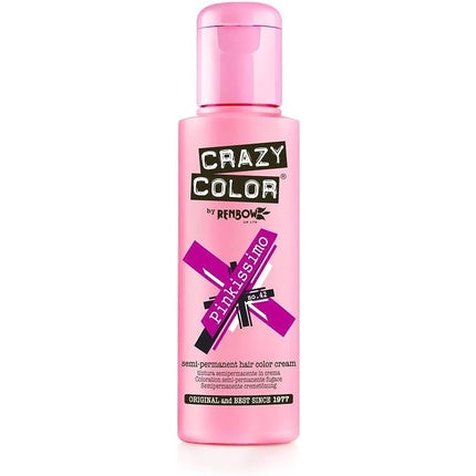 Vopsea de păr, Crazy Color, Coral Red, 100ml