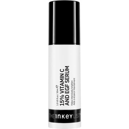 Serum Vitamina C, The Inkey List, 15%, alb-negru