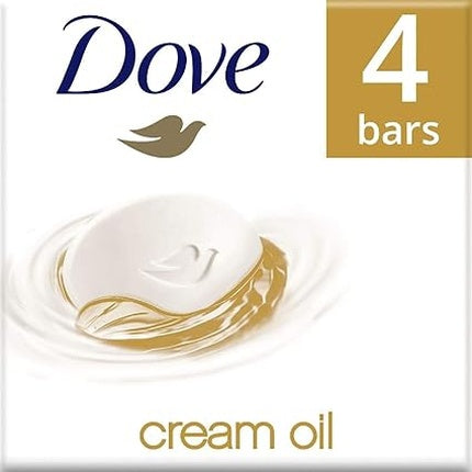 Săpun Dove Nourishing Argan Oil, 4 bucăți x 90g