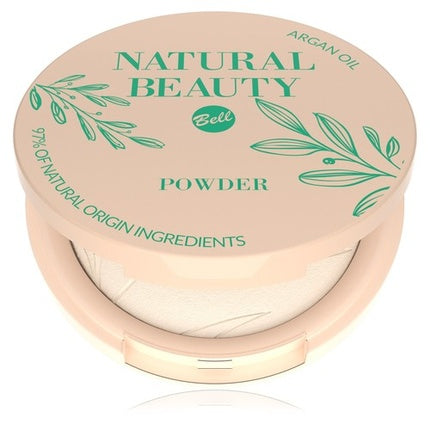 Pudră Compactă Bell Natural Beauty, pudră facială cu ulei de argan, 9g
