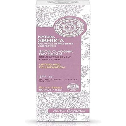 Cremă de zi, Natura Siberica, Snow Cladonia, 50ml