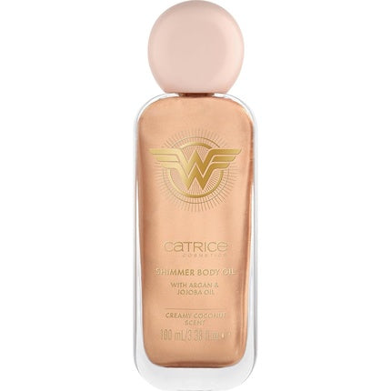 Ulei de corp Catrice Wonder Woman Shimmer Body Oil No. 010 Orange, 100 ml