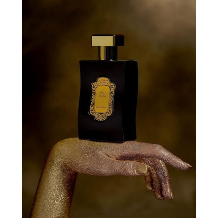 Parfum La Sultane de Saba Bois de Oud, 100ml, Culoare neagră, capac auriu