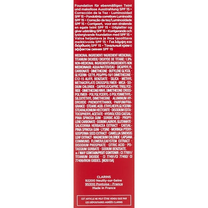 Crema nuanțatoare Clarins True Radiance 30ml, ambra