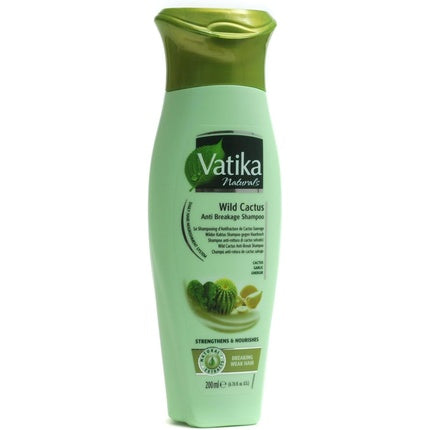 Șampon anti-ruptură cu cactus sălbatic Vatika Naturals, 200ml