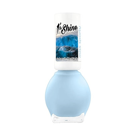 Esma Miss Sporty Unghii, 639 So Icey In Reykjavik, Culoare albastru deschis, 7 ml