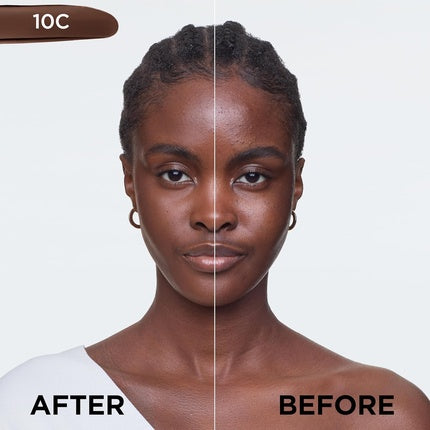 Fond de ten lichid L'Oréal Paris True Match 10R Espresso cu Acid Hyaluronic și SPF 30