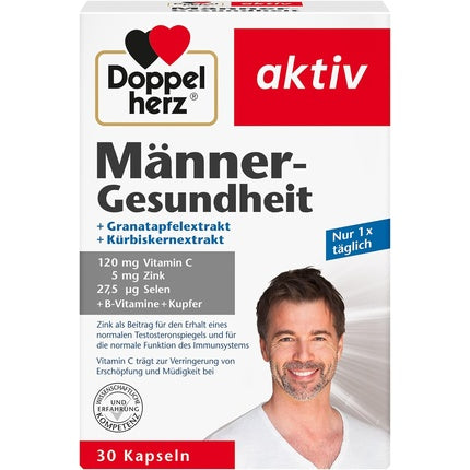 Supliment alimentar Zinc, Doppelherz Men's Health Zinc, 30 capsule