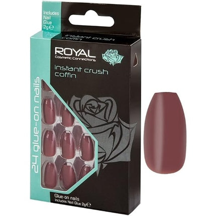 Unghii False, Royal, Instant Crush, maro