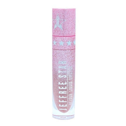 Ruj lichid Jeffree Star Cosmetics Velour Liquid Lipstick Christmas Cookie, roz cu sclipici