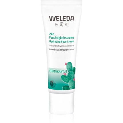 Cremă hidratantă Weleda cu extract de cactus pentru piele normală și uscată - 30 ml