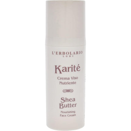 Crema de față nutritivă L'Erbolario Karité, 50ml