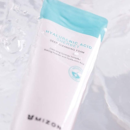 Spumă de curățare facială, Mizon, cu acid hialuronic