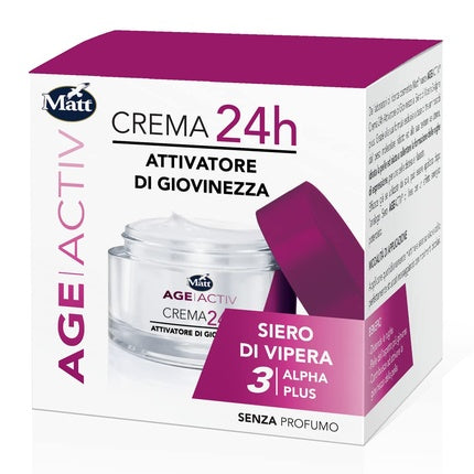 Crema fata Matt, AGEACTIV, 24h, 50ml