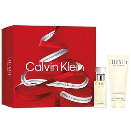Set cadou parfum Calvin Klein Eternity for Women, 30ml apă de parfum și 100ml loțiune de corp