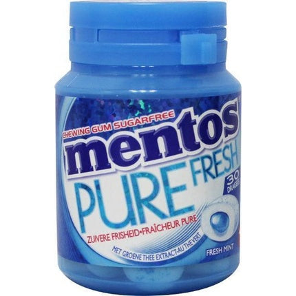 Gumă de mestecat Mentos White, Green Mint, 40 bucăți