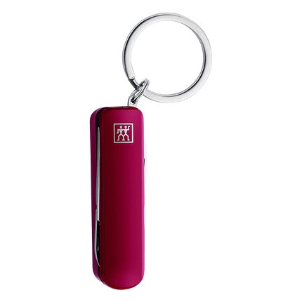 Set manichiură Zwilling Multi-Tool Keychain, roșu, oțel inoxidabil