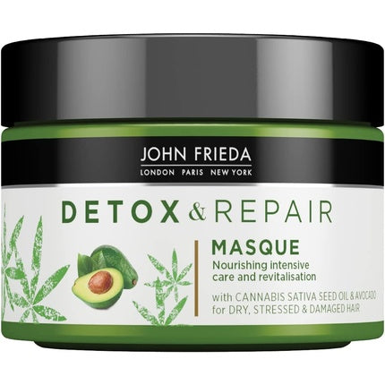 Masca de par, John Frieda, Detox & Repair, 250ml