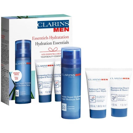 Set Îngrijire Facială Clarins Men Essentiels Hydration - Cadou Ideal pentru Hidratare