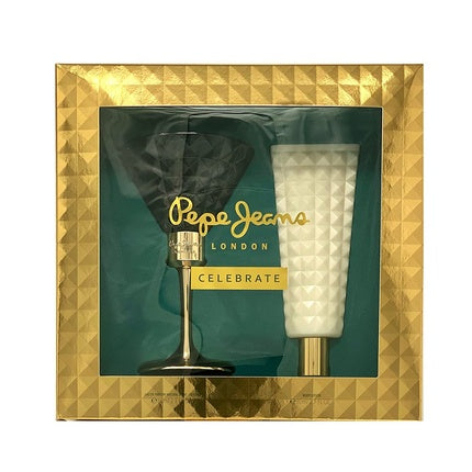 Set Parfum, Pepe Jeans London, Celebrate, 80ml, Negru/Auriu