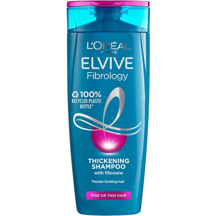 Șampon L'Oréal Paris Elvive Fibrology, albastru, 400ml