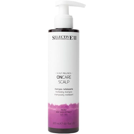 Șampon revitalizant pentru scalp, Selective Professional, On Care Scalp, 200ml