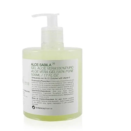 Gel Botanicapharma Aloe Vera 100% 500ml Verde