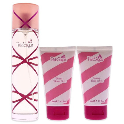 Set Cadou Parfum Aquolina Pink Sugar Candy Magic 3.4oz EDT Spray