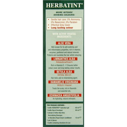 Vopsea de păr, Herbatint, 5R Castaniu Deschis Cupru