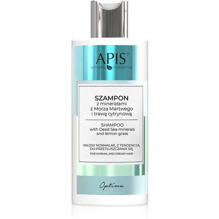Șampon, Apis, Optima, minerale Marea Moartă, lemongrass, 300ml