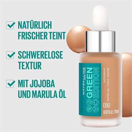 Fond de ten, Maybelline, Green Edition, bej