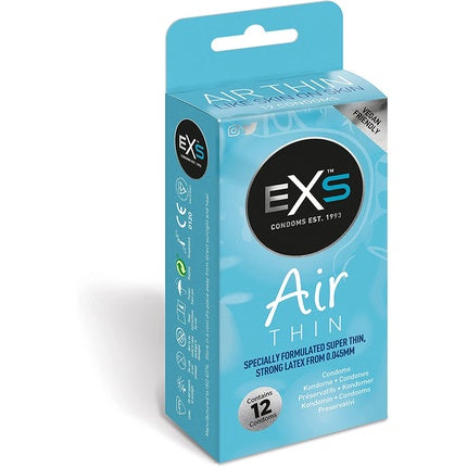 Prezervative Exs Air Thin, pachet 12 bucăți