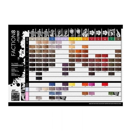 Vopsea Păr Pulp Riot Faction8, Diverse Desene, 57g