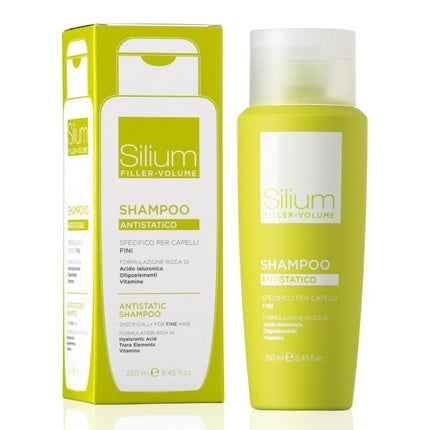 Șampon Antistatic Silium Filler-Volume, verde, 250 ml