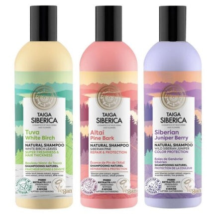 Șampon, Taiga Siberica, Tuva White Birch, 441g