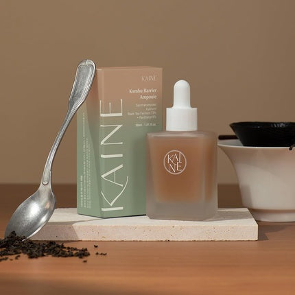 Serum Ampoulă Kaine Kombu Barrier, 30 ml, ambalaj sticlă mată, capac alb