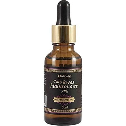 Serum Hialuronic 7% MediEfficace, Ambalaj Sticlă cu Pipetă