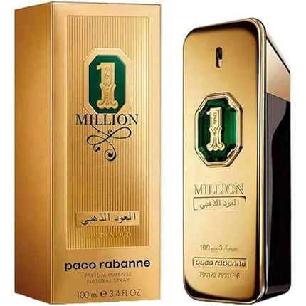 Set Parfum Paco Rabanne 1 Million Golden Oud Intense, 100ml EDT + Deodorant 150ml