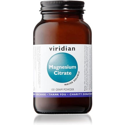 Pulbere Magneziu Citrat, Viridian, 150g