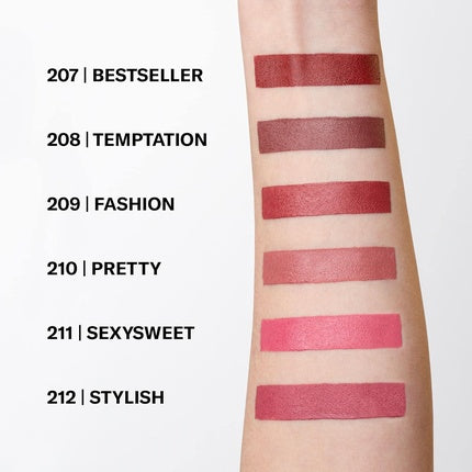 Mesauda Milano Matte Lipstick, 35g, culoare roșu închis, textură mată