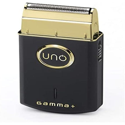 Ras electric de barbă GAMMAPIU' UNO, model Gold Titanium Foil 38mm, negru