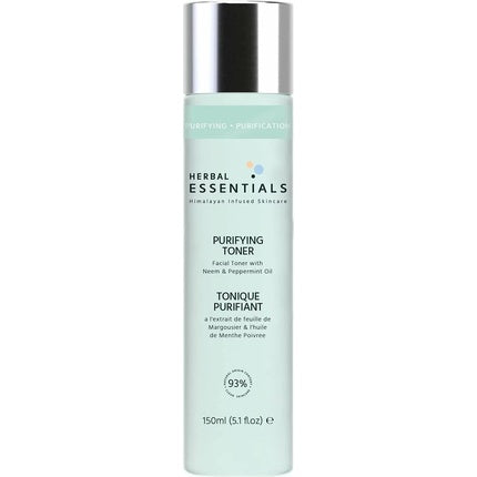 Toner Facial Purifiant cu Extract de Neem și Ulei de Mentă, 150 ml