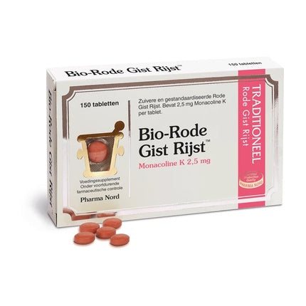 Tablete Bio Orez Roșu, Pharma Nord, 150 buc, Monacolin K 2.5 mg