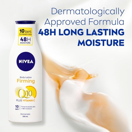 Loțiune corp, Nivea, Q10 Energy Plus, alb, 250 ml